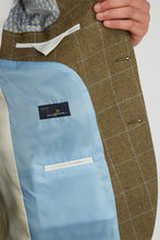 Load image into Gallery viewer, Tailored Fit Grey Heritage Windowpane Suit
