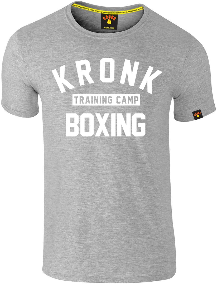 KRONK Training Camp Slim fit T Shirt Sports Grey