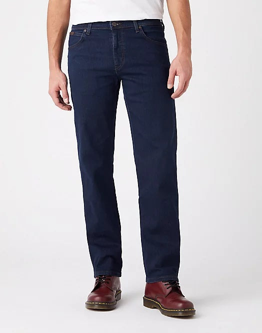 TEXAS LOW STRETCH IN BLUE BLACK DYE JEAN - MJ's Menswear Derry