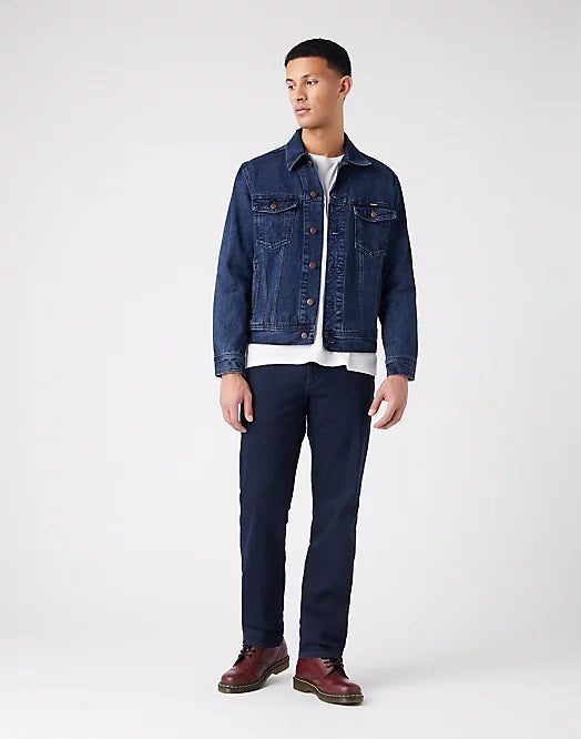 TEXAS LOW STRETCH IN BLUE BLACK DYE JEAN - MJ's Menswear Derry