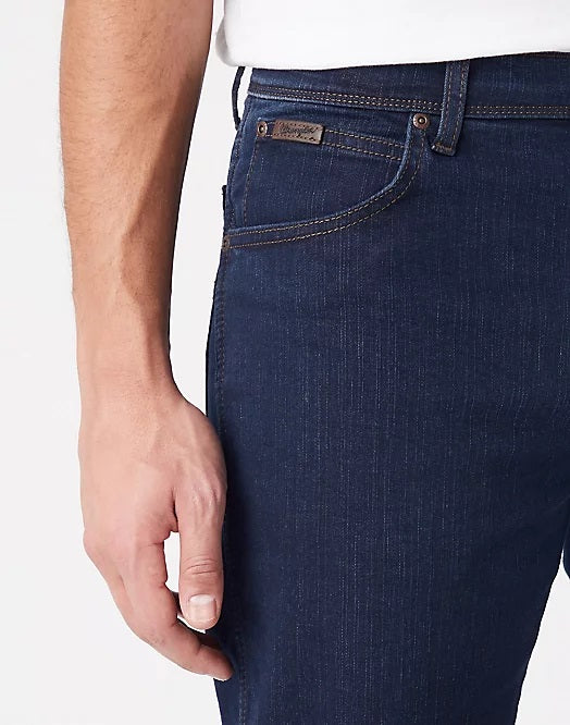 TEXAS LOW STRETCH IN BLUE BLACK DYE JEAN - MJ's Menswear Derry