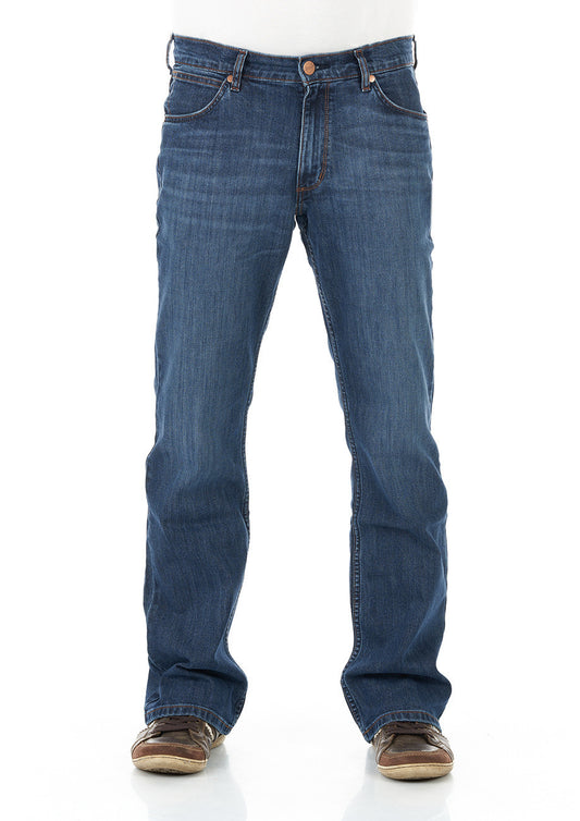 Wrangler Jacksville Bootcut Jean - Broken Arrow Blue