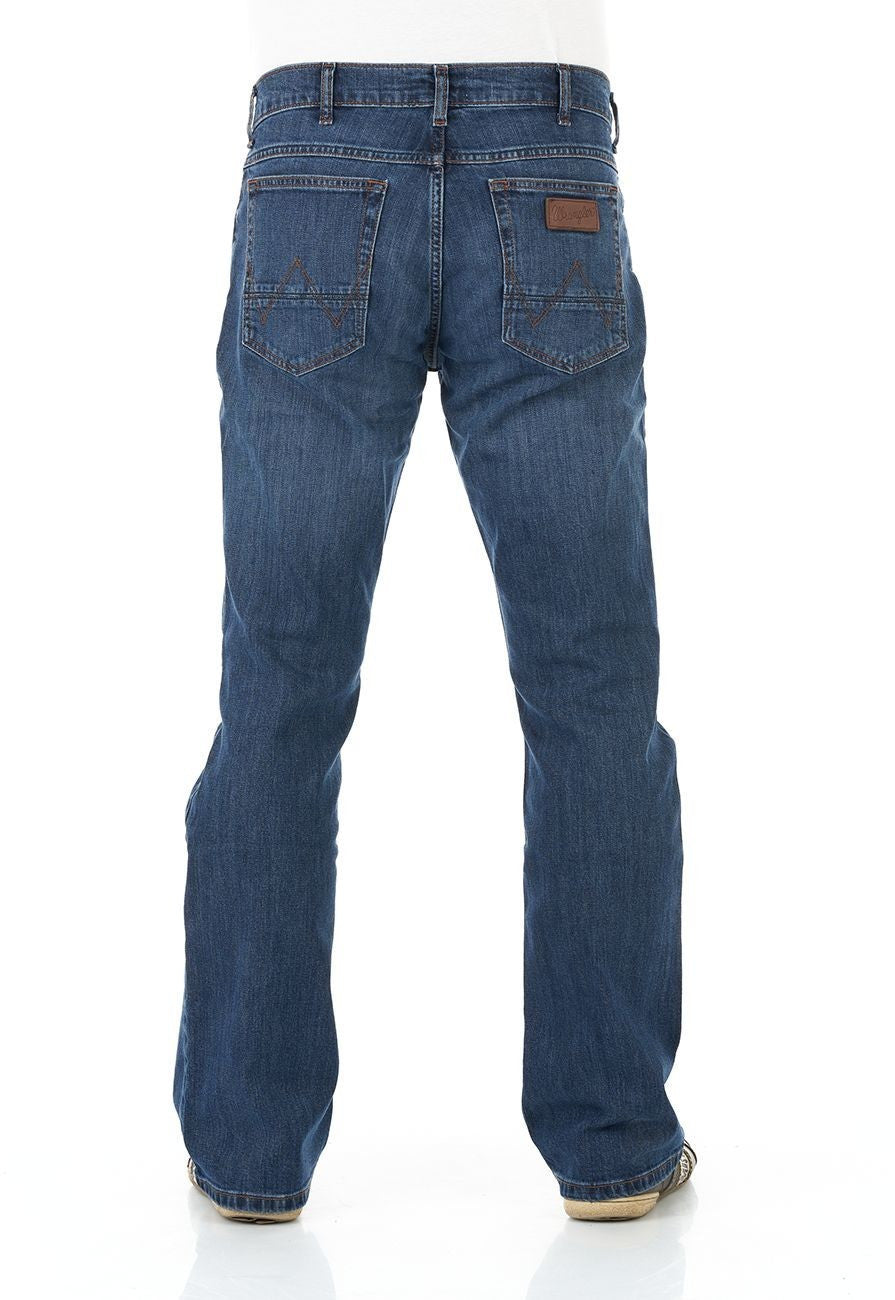 Wrangler Jacksville Bootcut Jean - Broken Arrow Blue